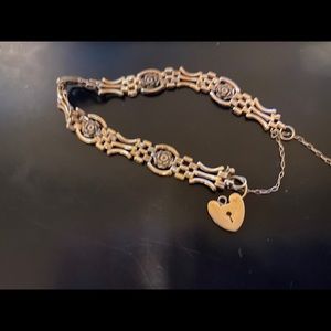 Antique Style 10KT black hills gold bracelet